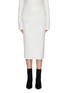 Main View - Click To Enlarge - ZAID AFFAS - Mohair pencil skirt