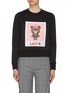 Main View - Click To Enlarge Main View - Click To Enlarge - NEIL BARRETT - 'Lady B' slogan graphic print sweatshirt