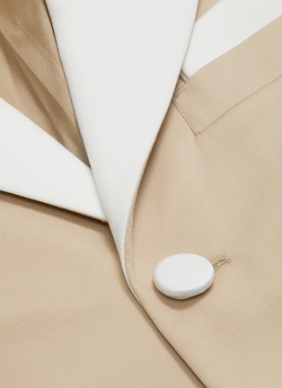  - NEIL BARRETT - Contrast notched lapel blazer