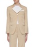 Main View - Click To Enlarge - NEIL BARRETT - Contrast notched lapel blazer