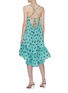 Back View - Click To Enlarge - SILVIA TCHERASSI - 'Brigid' strappy back polka dot peplum camisole dress