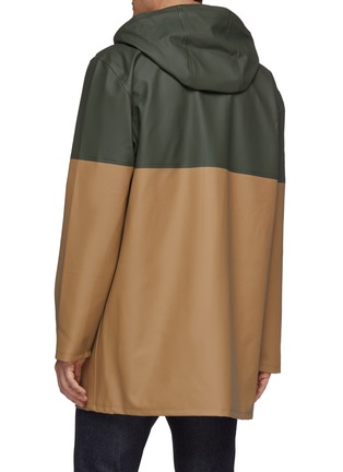  - STUTTERHEIM - 'Stockholm' colourblock hooded unisex raincoat