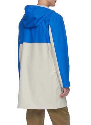  - STUTTERHEIM - 'Falun Split LW' colourblock hooded unisex raincoat
