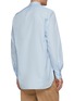 Back View - Click To Enlarge - BARENA - Mandarin collar half button placket shirt