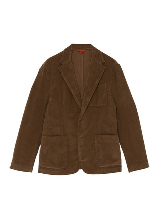 Main View - Click To Enlarge - BARENA - Corduroy soft blazer
