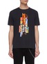 Main View - Click To Enlarge - NEIL BARRETT - Neon sign print T-shirt