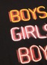  - NEIL BARRETT - 'Boys Girls Boys' slogan print T-shirt