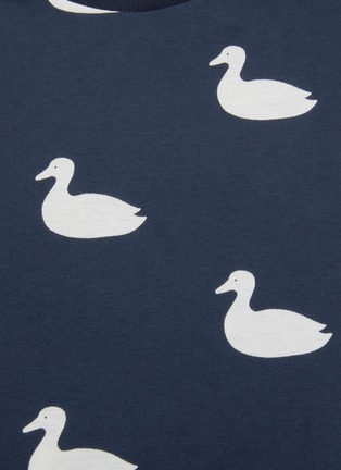  - THOM BROWNE  - Duck print T-shirt