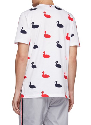 Back View - Click To Enlarge - THOM BROWNE  - Duck print T-shirt
