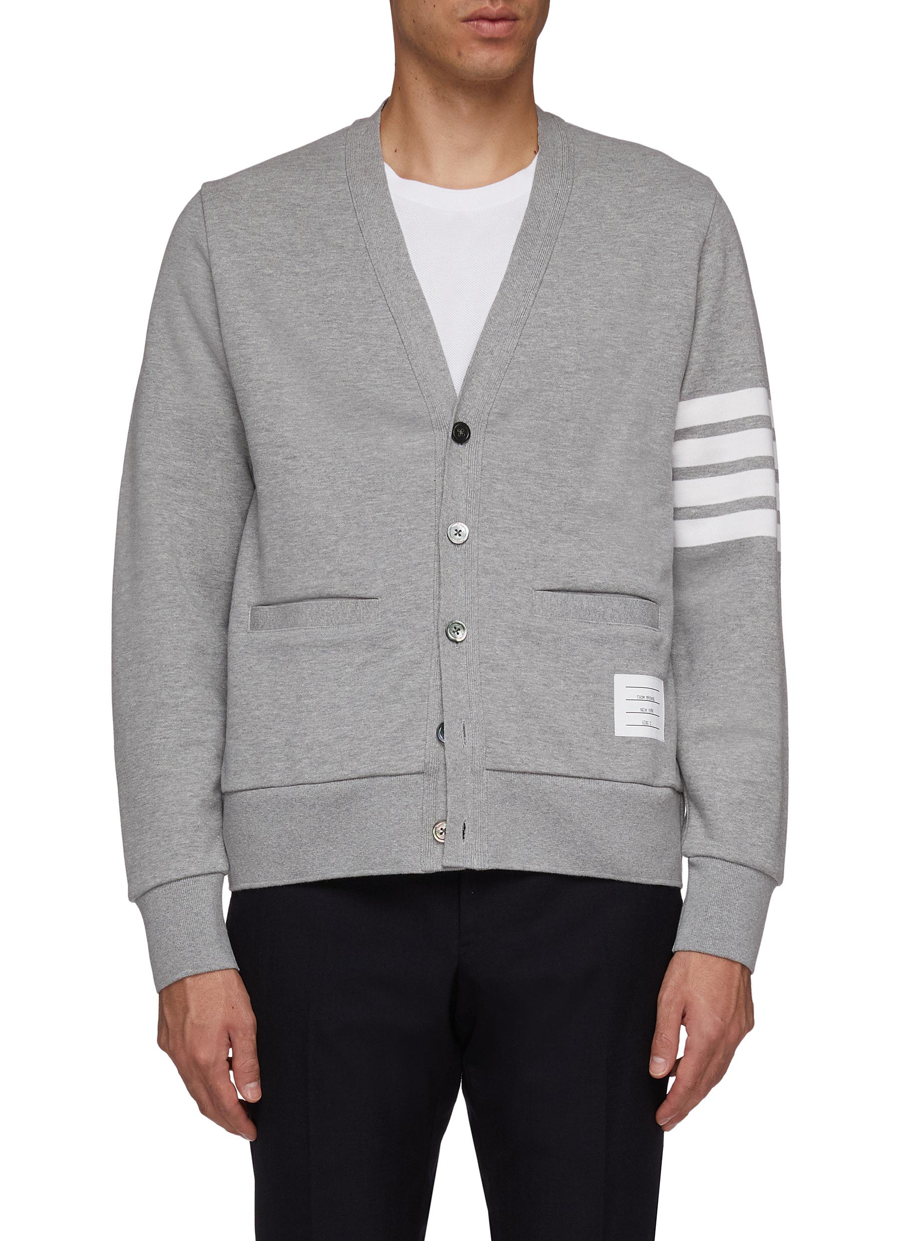 french terry cardigan