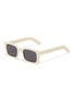 Main View - Click To Enlarge - GUCCI - Acetate rectangular frame sunglasses