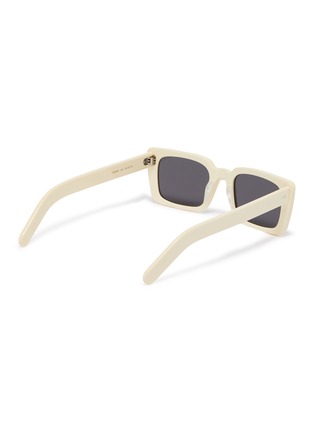 Figure View - Click To Enlarge - GUCCI - Acetate rectangular frame sunglasses