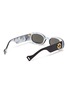 Figure View - Click To Enlarge - GUCCI - Acetate oval sunglasses
