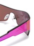 Detail View - Click To Enlarge - BALENCIAGA - Angular full lens sunglasses
