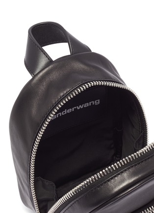 Detail View - Click To Enlarge - ALEXANDER WANG - 'Attica' mini leather crossbody bag