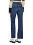 Back View - Click To Enlarge - SONIA RYKIEL - Washed flared jeans