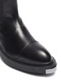Detail View - Click To Enlarge - EYTYS - 'Nikita' metallic bumper leather Chelsea boots