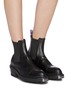 Figure View - Click To Enlarge - EYTYS - 'Nikita' metallic bumper leather Chelsea boots