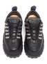 Detail View - Click To Enlarge - EYTYS - 'Angel Stash' zip leather chunky sneakers