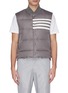 Main View - Click To Enlarge - THOM BROWNE  - Stripe down puffer vest