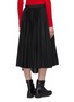 Back View - Click To Enlarge - SACAI - Zip panelled pleated skirt