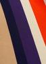 Detail View - Click To Enlarge - AKIRA NAKA - Tie neck colourblock stripe knit dress