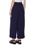 Back View - Click To Enlarge - TOGA ARCHIVES - Folded cuff gabardine wide leg pants