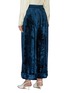 Back View - Click To Enlarge - TOGA ARCHIVES - Rolled cuff velvet wide leg pants