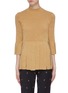 Main View - Click To Enlarge - TOGA ARCHIVES - Fringe hem wool top
