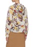 Back View - Click To Enlarge - TOGA ARCHIVES - Sash tie neck abstract print hooded shirt