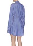 Back View - Click To Enlarge - BEN TAVERNITI UNRAVEL PROJECT  - Stripe silk shirt dress