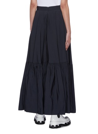 Back View - Click To Enlarge - PLAN C - Tiered pleated skirt