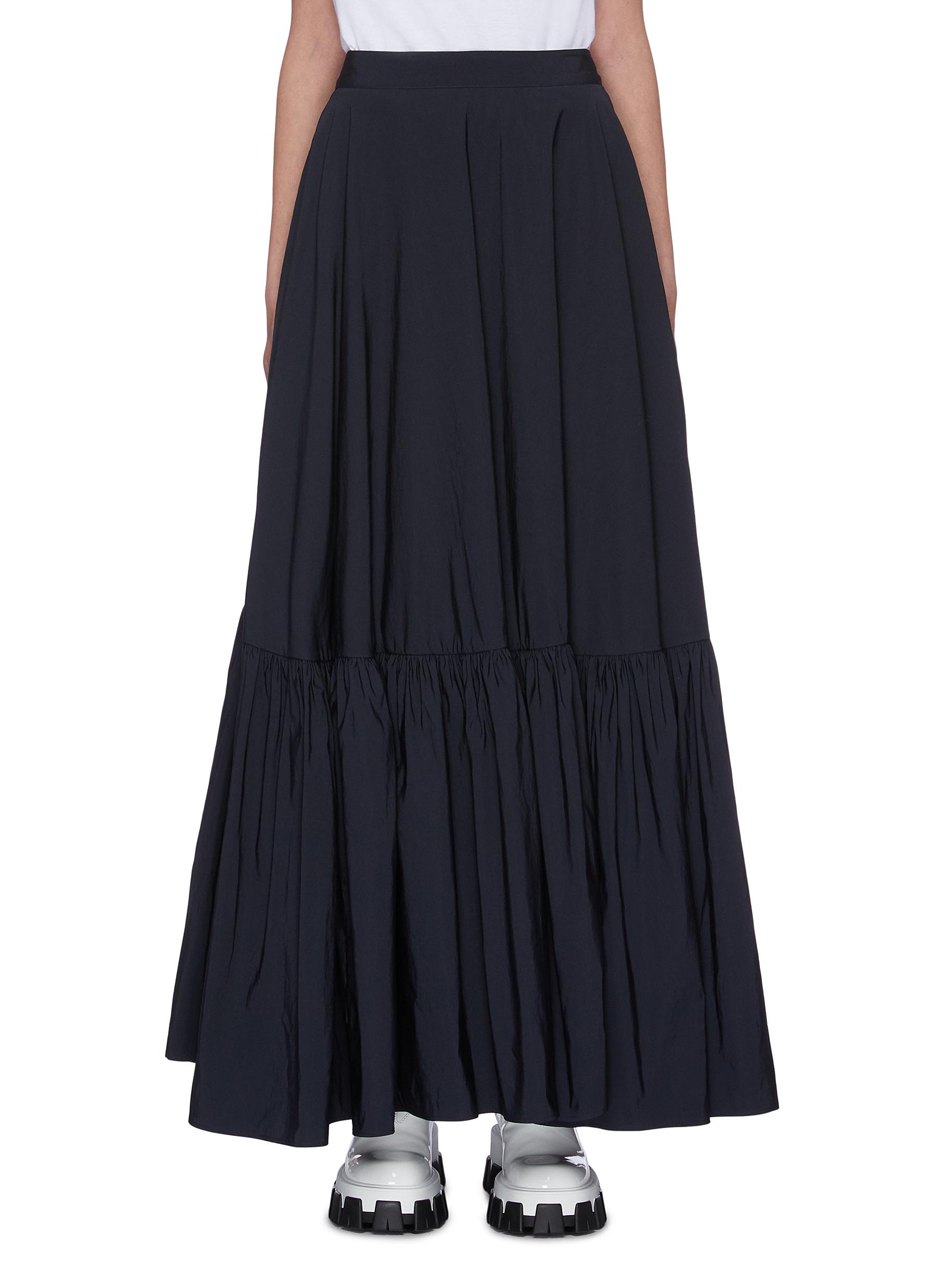 Tiered pleated skirt by Plan C | Coshio Online Shop