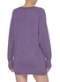 Back View - Click To Enlarge - CHLOÉ - Patch pocket cashmere blend cardigan