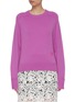 Main View - Click To Enlarge - CHLOÉ - Logo embroidered cashmere sweater