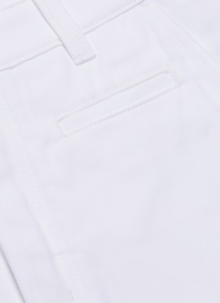  - LOEWE - 'Fisherman' jetted pocket cropped washed jeans