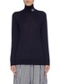 Main View - Click To Enlarge - LOEWE - Anagram embroidered cashmere turtleneck sweater