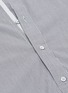  - RAG & BONE - 'Grandad' mandarin collar stripe slim fit shirt