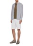 Figure View - Click To Enlarge - RAG & BONE - 'Grandad' mandarin collar stripe slim fit shirt