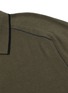  - RAG & BONE - 'Evens' contrast border cotton blend polo shirt