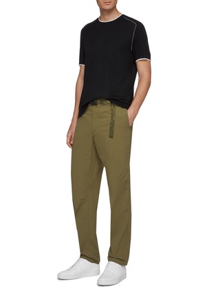 Figure View - Click To Enlarge - RAG & BONE - 'Drake' quick-release buckle belted pants