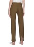 Back View - Click To Enlarge - THOMAS PUTTICK - Split cuff wool twill suiting pants