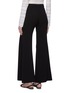 Back View - Click To Enlarge - CHLOÉ - Shirred crepe flared pants