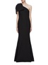 Main View - Click To Enlarge - REBECCA VALLANCE - 'Francesca' drape one-shoulder gown