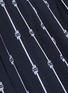 Detail View - Click To Enlarge - FILA X 3.1 PHILLIP LIM - Smocked waist logo print stripe T-shirt dress