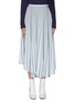 Main View - Click To Enlarge - PROENZA SCHOULER - Stripe symmetric pleated midi skirt