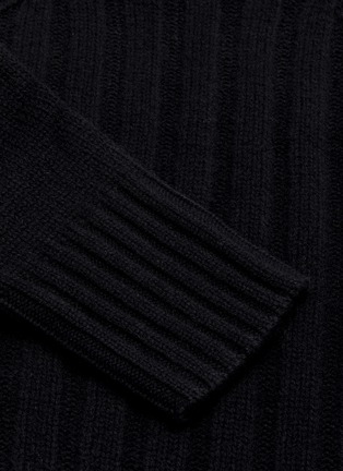  - PROENZA SCHOULER - Belted crop slit turtleneck sweater