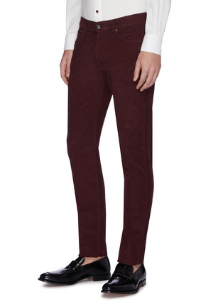 Front View - Click To Enlarge - EIDOS - Velvet pants