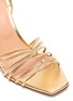 Detail View - Click To Enlarge - AEYDE - 'Daisy' strappy metallic leather sandals