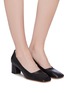 Figure View - Click To Enlarge - AEYDE - 'Meghan' leather pumps